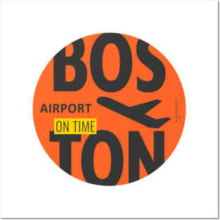 Boston BOS airport Posters and Art